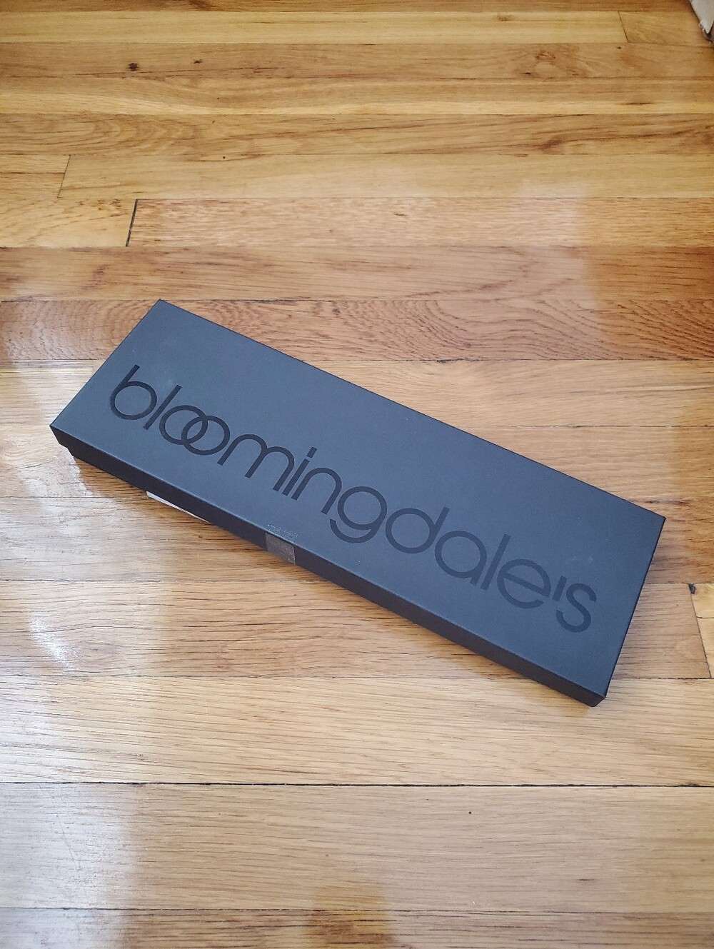 Bloomingdale's Black Italian Leather Gloves - Picture 8 of 8